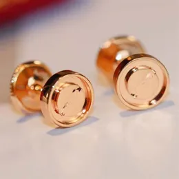 2023 Luxury Quality Charm One Line Stud örhängen enkel stil för flickvän smycken gåva i tre färger PS8633300P