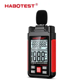 عدادات الضوضاء habotest ht602 مستوى الصوت متر رقمي Digital db meter sonometros صوت الضوضاء مستوى مستوى 30-130DB decibels mini miter meter 231017