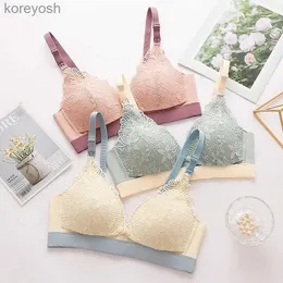 Intimo maternità Reggiseno premaman in pizzo Fibbia anteriore Reggiseni allattamento Gilet senza cuciture Vestiti per le donne incinte Intimo Reggiseno allattamento all'ingrossoL231017