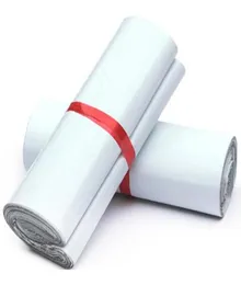 15x27 cm Białe Poly Mailler Plastikowe torby opakowaniowe Produkty pocztowe według magazynu kurierskiego