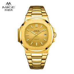 Meccanico da uomo PatekPh Baida Mige Feili Completamente automatico Fashion Business Nautilus Calendario bagliore impermeabile X30TY