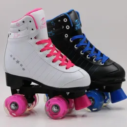 Inline Roller Skates Selling Wholesale 4 wheel roller skating Shoes Woman Flashing for Adult Broad skate 231016