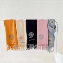 Schals Wraps Koreanische Version des warmen Kinderschals aus reiner Kaschmirimitation. Style Daisy Langer Schal für Jungen und Mädchen, Quastenschal 231017