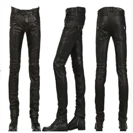 2021 Новые поступления Balmian Мужские роскошные дизайнерские джинсовые джинсы с дырками Брюки Байкерские брюки Мужская одежда # 9032953