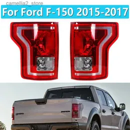 Автомобильные задних фонарей CAR Tail Light для Ford F-150 2015 2016 2017 с галогенной лампочкой сигнал-сигнал Тормоза Тормоза