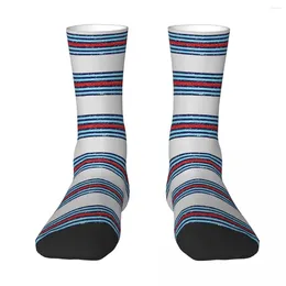 Calzini da uomo Car Racing Martini Stripes Uomo Donna Antivento Novità Primavera Estate Autunno Inverno Calze Regalo