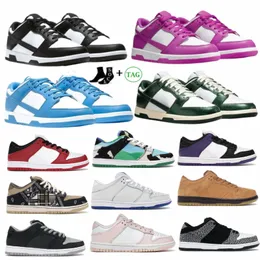 Designer-Schuhe, niedrige Laufschuhe, Panda-Herren- und Damen-Sneaker, graue Fog-Label-Active-Fuchsia-Disrupt-2-Pale-Elfenbein-Industrieblau-Sashiko-Freizeitschuhe