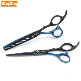 Scissors Shears ZqZq Hairdressing 6 Inch Hair Professional Barber Cutting Thinning Styling Tool Shear 231017