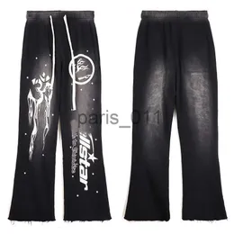 Men's Pants flared sweatpants hellstar joggers designer pants mens pants Vintage loose hip-hop pants x1017