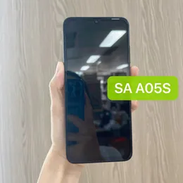 شاشة الغلاف الكاملة الزجاج الأسود عالي الجودة واقي شاشة Samsung Galaxy A05S A05 A15 مع حزمة