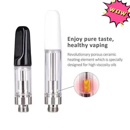 Partihandel A13 keramik 0,5 g 1g glasvagn VAPER PACKAGING MASKLE KNUCKLE DISPOBLE TOM VAPORIZER VAPE PEN CARTRIDGE