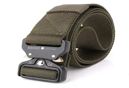 The New ENNIU 38CM Quick Release Buckle Belt Quick Dry Outdoor Safety Belt Training Pure Nylon Duty Tactical Belt6495471
