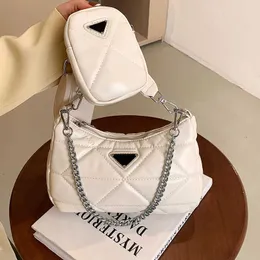 Freizeit neue Zimu Lingge Kette Schulter Damen Tasche Mode Trend Stickerei Faden Umhängetasche