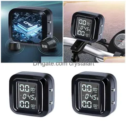 Motorcycle Tire Pressure Monitoring System Tpms Electric Vehicle 2-Wheel Detection