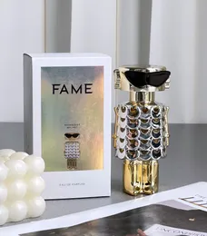 Women Fragrance 80ml Fame Perfume EDP 2.7fl.oz Eau De Parfum Long Lasting Smell Rechargeable Refillable Phantom Perfume 100ml EDT Men Cologne Spray Fast Ship