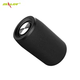 Portabla högtalare Zealot S32 Bluetooth -högtalare Bass Wireless Hifi Stereo Waterproof Sound Box Outdoor Houdspeaker Music Center 231017