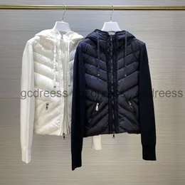 Women's Winter Coat Designer Brand Clothing Women's Down Coat Fashion Hooded Down Jacket Lightweight and Warm Street Clothing White Women's Coat