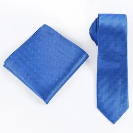 Boyun bağları Terzi Smith klasik mavi kravat erkek lüks tasarımcı kravat cep kare seti el yapımı saf ipek kravat mendil 231013