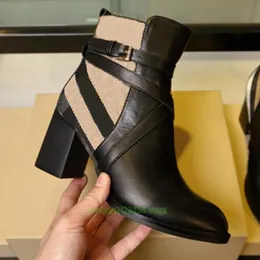 مصمم zip boot blaid blaid women أحذية كلاسيكية على الطراز