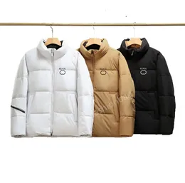 عالي الجودة Winter Goose Down Coat Top Men Men Fashion Parka Parkplack Waterproof Premium Fabric Scay Cape Cape Belt Warm Jacket Factory S-3XL