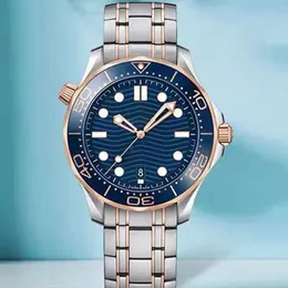 شاهد أفضل الرجال OMG سلسلة الحصين المسلسل الميكانيكي المراقبة الفولاذ المقاوم للصدأ الرياضة متعددة الوظائف ثلاثية العيون ساعة الرسغ على ساعة المعصم Timex Watchs RoalJ