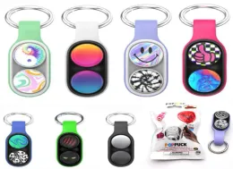 Toys Keychain Toy Magnetic Buckle Fingertip Puck Stressed People Kid Relax Game9405319 JJ 10.16