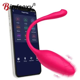 Drahtloser Bluetooth G-Punkt-Dildo-Vibrator für Frauen, APP-Fernbedienung, tragen vibrierendes Ei, Klitoris, weibliches Höschen, Sexspielzeug für Erwachsene 231012