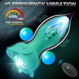 Vibratorer fjärrkontroll anal vibrator rumpa plug prostata massager kvinnlig onani vuxen sexleksaker för kvinnor män gay 231017