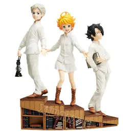 Finger Toys 20cm Den utlovade Neverland Anime -figuren Norman/Emma/Ray Action Figur #1505 Norman #1092 Emma Figurine Model Doll Toys Gifts