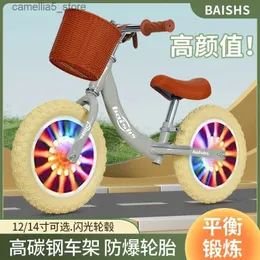Rowery jeźdźcy rower bilansowy dla dzieci bez pedałów dwa w jednym przesuwnym rowerze Q231018