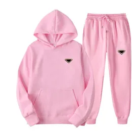 Erkek ve Kadınlar İki Parçası Pantolon Trailtsits Kıyafet Yüksek Neck Hoodies Sweatshirt Pantolon Trailtsuit 2023 Artı Beden Sokak Giyim Gündelik Takım 2 Parça Set