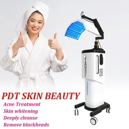 Energia forte PDT LED Light Therapy Corpo Facial Azul Vermelho Luz Médica Rejuvenescimento da Pele Equipamento de Salão Remoção de Rugas Máquina de Aperto de Pele 7 Cores PDT