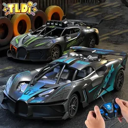 Diecast Model Rc Car Toys for Boys Remote Control Racing 4Ch Radio Controlled Vehicle Electric Sports Simulated Children Gfit 231017
