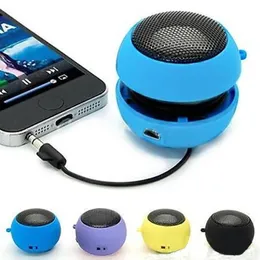 Altoparlanti portatili Mini Super Bass Colum Spinner Audio stereo musicale Lettore MP3 per telefono cellulare Tablet Hamburger Altoparlante 231017