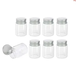 30ml Tiny Transparent Glass Bottles with Silver Screw Cap 30cc Cute Jars Vials DIY Craft 24pcsgood qty Fuvbk