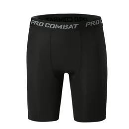 4 färger Mens Compression Pants For Summer Kne Length Pro Combat Pants Gym Shorts tränar Aktiva joggingbyxor som kör jogger12618