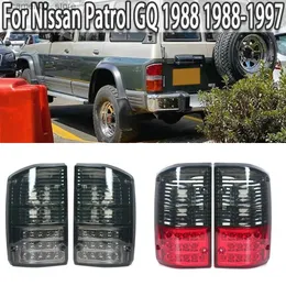 سيارة ذيل سيارة مصباح خلفي خلفي مصباح فرامل الضوء 26555-05J00 26550-05J00 ل Nissan Patrol GQ 1988 1988-1997 السلسلة 1 2 Q231017