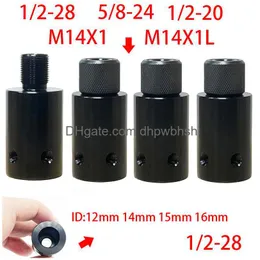 Bränslefilter 1/2-28 5/8-24 1/2-20 M14X1 M14X1L fatändgängad adapter för 12 14 15 16mm diameter Soent Trap Napa 4003 Wix Drop D
