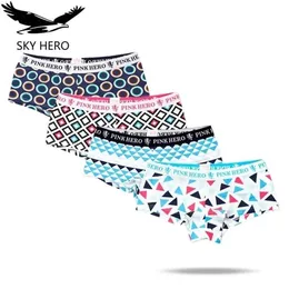 4st Lot Womens Underwear Culotte Femme Boxer Cotton Panties Sexig trosor för kvinna underbyxor damer shorts fashions kläder lj200211k