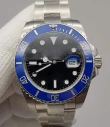 U1 Toppkvalitet AAA+ Luxury Men tittar på Sea-Dweller Ceramic Bezel Pepsi Stanless Steel 116660 Automatisk högkvalitativ safir Business Casual Herr Designer Arvur 014