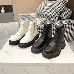 Botas de grife mulher bota tornozelo g botas de couro em relevo sapato plataforma inverno moda sapatos de luxo