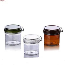 Großhandel 220 ml leeres PET-Kunststoff-Cremeglas, Verschlusstopf/Glas für Creme-/Gel-/Maskenbehälter, hohe Qualität, Unoho Lssuq