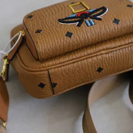 Snapshot Designer -Tasche Unisex -Kamera -Taschen braun luxuriöser Handtasche Mode breite Gurtbacktaschen Multifunktionen Geldbörse Cross Bodybags 220905/231015