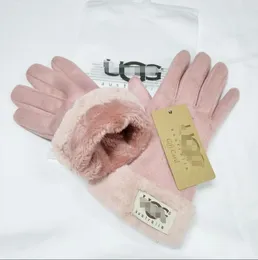 Defina luvas de luvas de luvas de luvas luvas femininas Mens luvas de inverno Man Glove Glove de ovelha feminina Riding à prova d'água Plus Velvet Therm