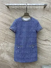 Basic & Casual Dresses Designer Chan new designer dress summer for women 2023 tweed fashion clothing CCC Sexy Dress dinner party dresses Mother's Day gift I5MA