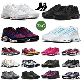 2024 Designer TN Plus Running Shoes TNS Marseilles Unity Utility Atlanta Mens Womens Terrascape Triple Black White University Blue Dusk Rose Dhgate Sneaker Trainer