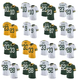 Liebe Christian Watson Packer Fußballtrikot Aaron Jones Rashan Gary Nelson Dillon Reggie White Lukas Van Ness Jayden Reed Brett Favre