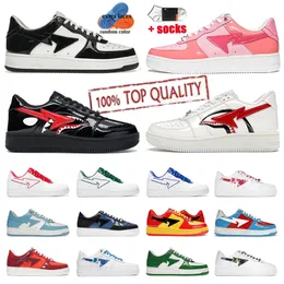 Bapesta Bape Shoes Sta Designer Shoes Women Mens Trainers JJJJound Camo Combo Pink Shark Black White Green【code ：L】Orange Sports Sneakers  Outdoor