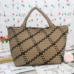 Woven Shopping Bag for Women 2023 New Hanfeng INS One Shoulder Handbag Large Capacity Handwoven Cabbage Basket 231017