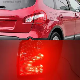 أضواء ذيل السيارة LED LED Tail Light for Nissan Qashqai 2008 2009 2010 2011 2012 2013 2014 2015 Eu الإصدار الخلفي لضوء الفرامل LAMP LAMP Q231016